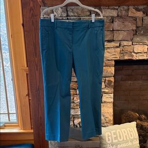 J Crew - Teddie Pants Size in Teal - Size 12